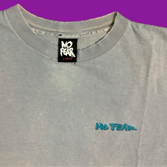 Y2K No Fear Graphic Tee - Picture 3 of 4